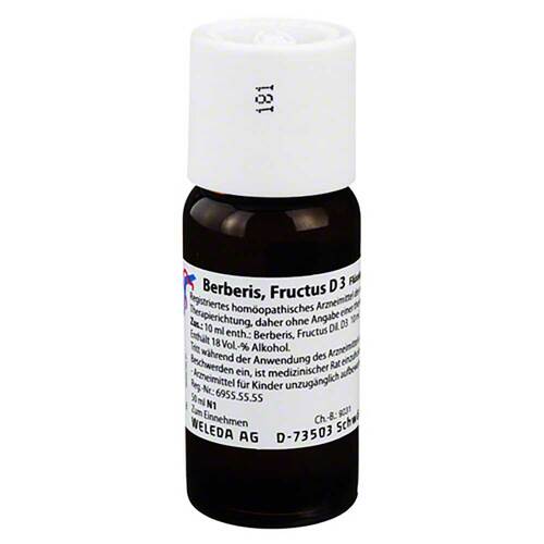 BERBERIS FRUCTUS D 3 Dilution - 1