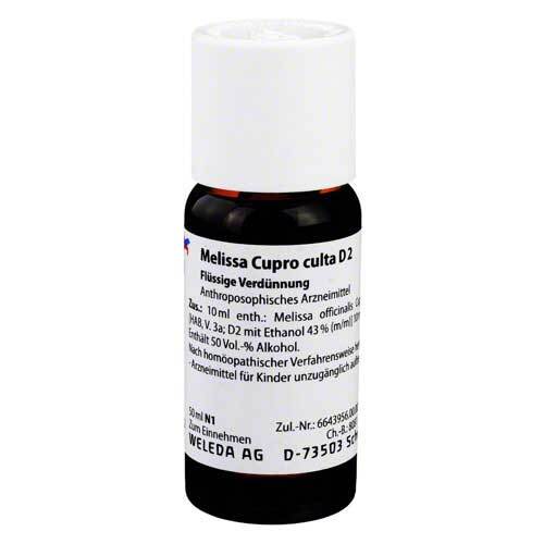 MELISSA CUPRO culta D 2 Dilution - 1