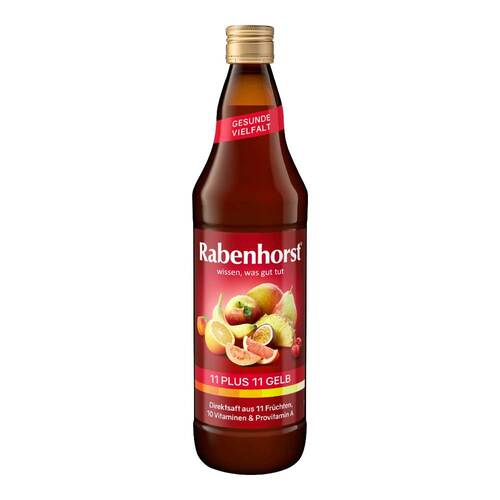 Rabenhorst 11 Plus 11 Multivitaminmehrfrei Saft gelb - 1