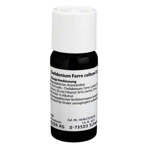 CHELIDONIUM FERRO cultum D 3 Dilution - 1