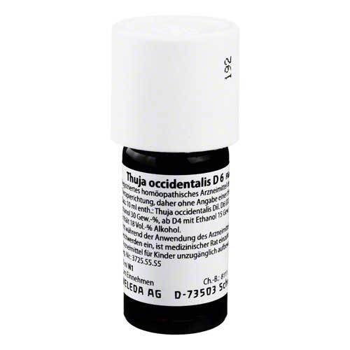 THUJA OCCIDENTALIS D 6 Dilution - 1