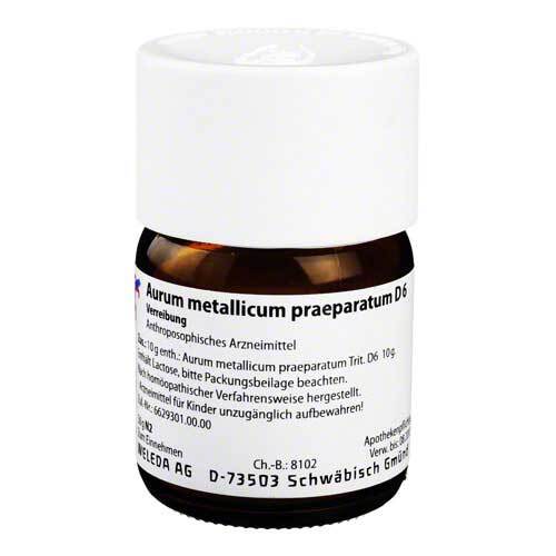 AURUM METALLICUM PRAEPARATUM D 6 Trituration - 1