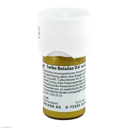 CARBO BETULAE D 6 Trituration - 1