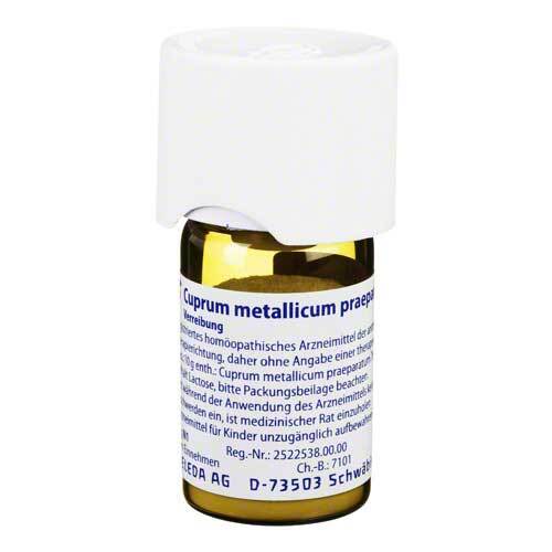 Cuprum metallicum Pr&auml;parat D 6 Trituration - 1