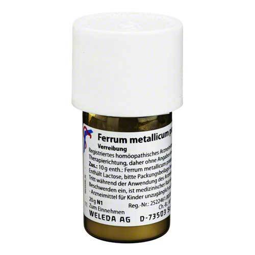 FERRUM METALLICUM PRAEPARATUM D 6 Trituration - 1