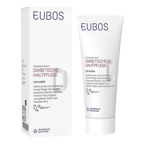Eubos Diabetische Haut Pflege Fu&szlig; + Bein Creme - 1