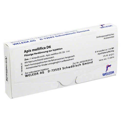 APIS MELLIFICA D 6 Ampullen - 1