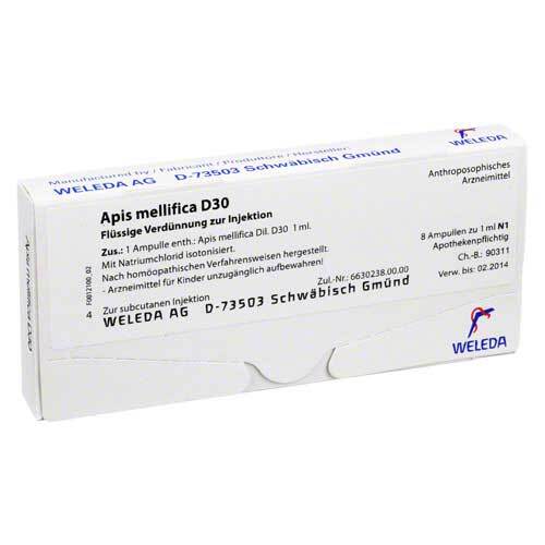 APIS MELLIFICA D 30 Ampullen - 1