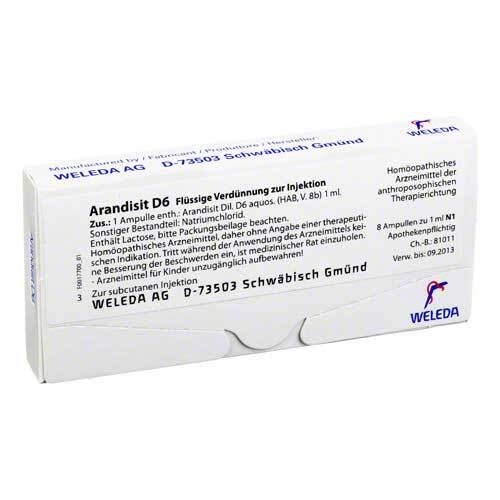 ARANDISIT D 6 Ampullen - 1