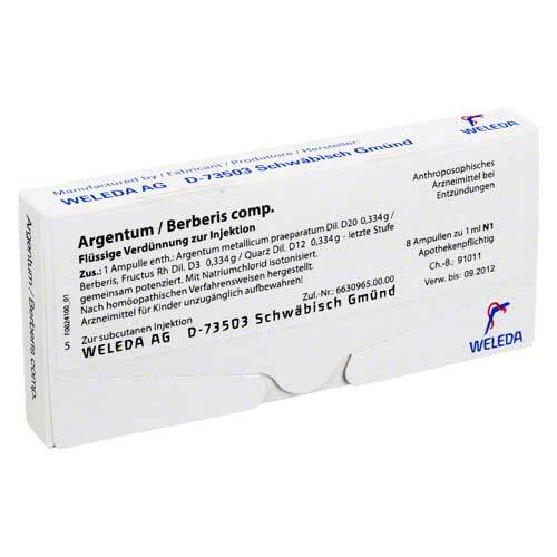 Argentum / Berberis comp.Ampullen - 1