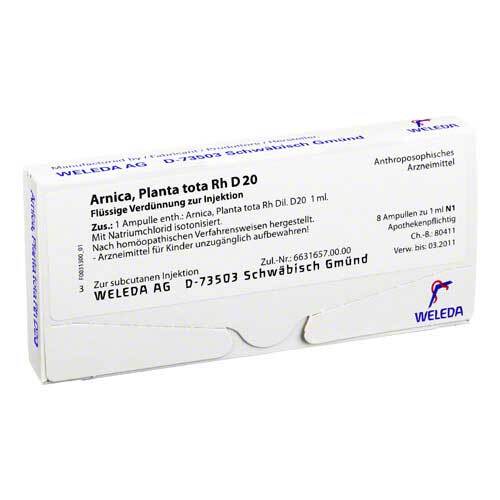 ARNICA PLANTA tota Rh D 20 Ampullen - 1