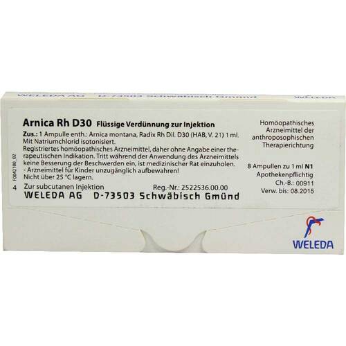 ARNICA RH D 30 Ampullen - 1