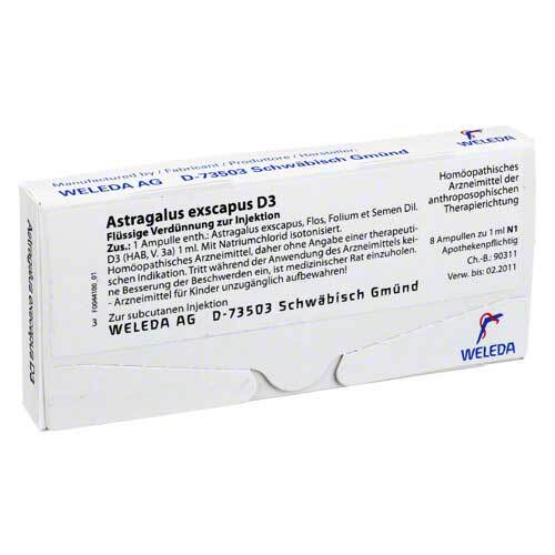 ASTRAGALUS EXSCAPUS D 3 Ampullen - 1