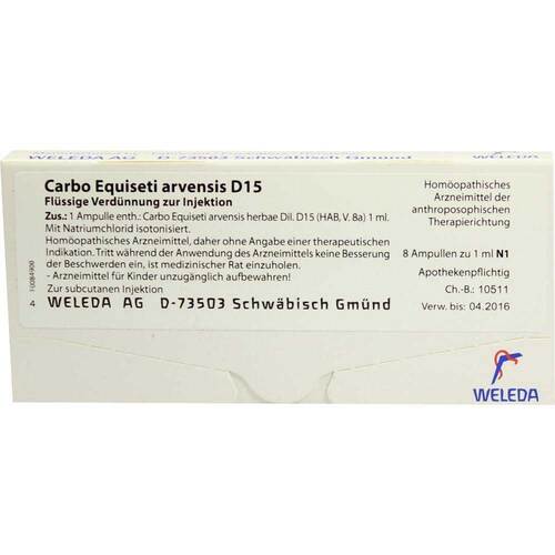 CARBO EQUISETI arvensis D 15 Ampullen - 1