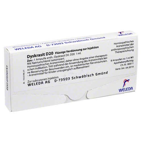DYSKRASIT D 20 Ampullen - 1