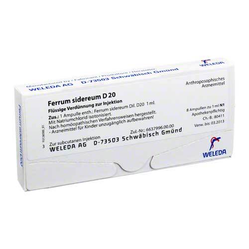 FERRUM SIDEREUM D 20 Ampullen - 1
