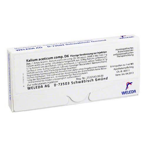 KALIUM ACETICUM COMP.D 6 Ampullen - 2