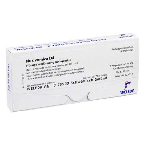 NUX VOMICA D 4 Ampullen - 1