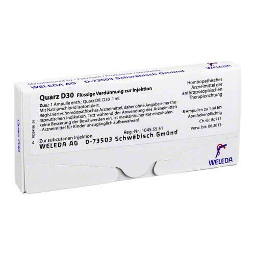 QUARZ D 30 Ampullen - 1