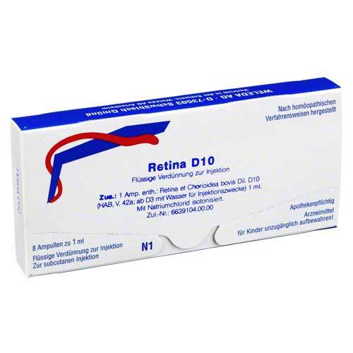 RETINA ET Chorioidea D 10 Ampullen - 1