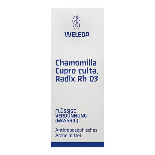 Chamomilla Cupro culta Radix Rh D 3 Dilution - 2