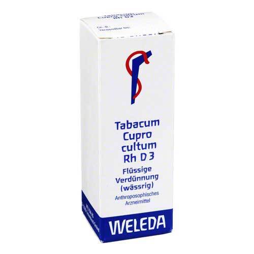 TABACUM CUPRO cultum Rh D 3 Dilution - 1