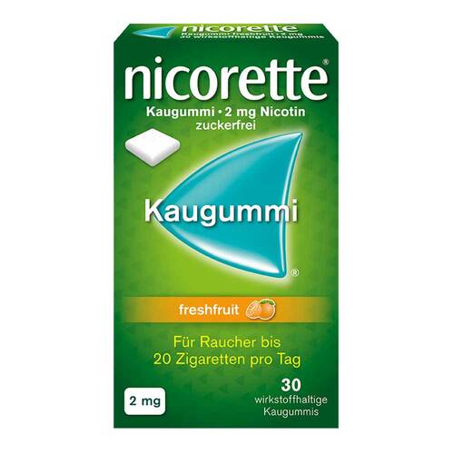 Nicorette Kaugummi 2 mg freshfruit - 1