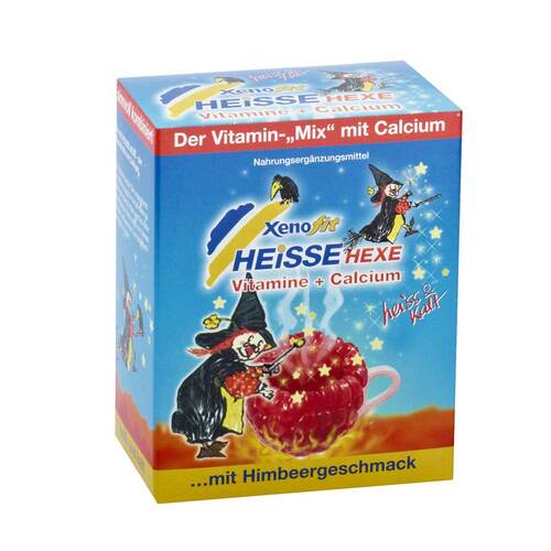 Xenofit hei&szlig;e Hexe Himbeere Granulat Beutel - 1