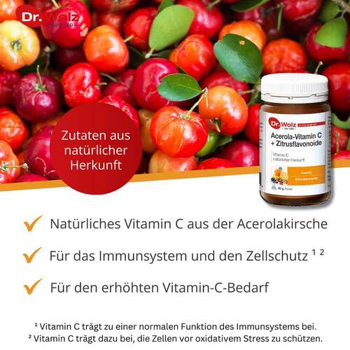 Vitamin C + Bioflavonoide Dr.Wolz Pulver - 2