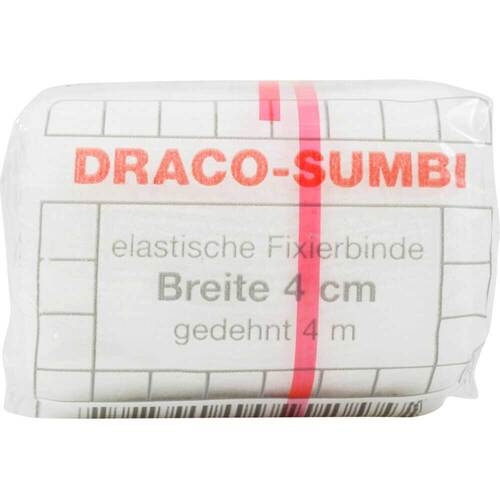 DRACOSUMBI Fixierbinde 4 cmx4 m wei&szlig; - 1