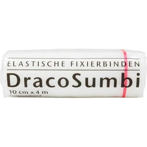 DRACOSUMBI Fixierbinde 10 cmx4 m wei&szlig; - 1
