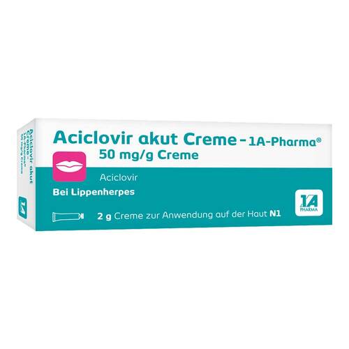 Aciclovir akut Creme-1A Pharma - 1