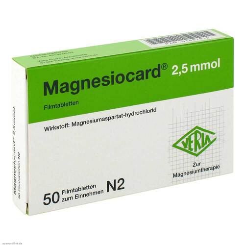 Magnesiocard 2,5 mmol Filmtabletten - 1
