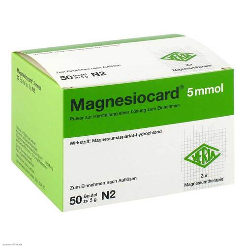 Magnesiocard 5 mmol Pulver zur Her.e.L&ouml;sung zum Einnehmen - 1