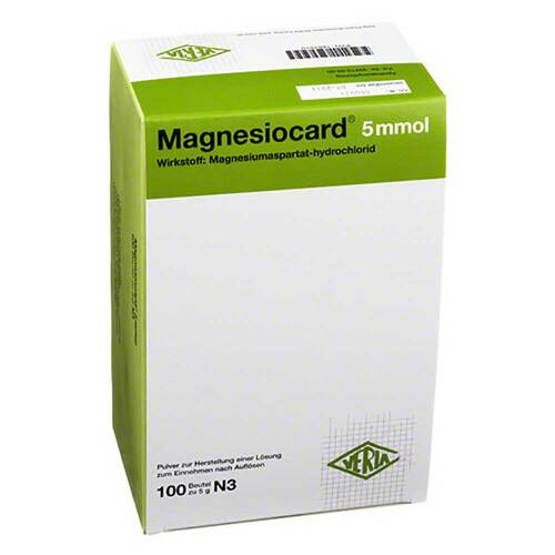 Magnesiocard 5 mmol Pulver zur Her.e.L&ouml;sung zum Einnehmen - 1