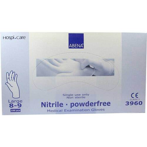 NITRIL HANDSCHUHE ungepudert L - 1