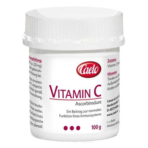 Vitamin C Ascorbins&auml;ure Caelo HV-Packung - 1