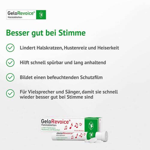 Gelorevoice Halstabletten Kirsch-Menthol Lut.-Tab. - 2