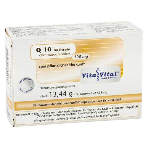 Q10 100 mg hochrein chromatographiert Kapseln - 1