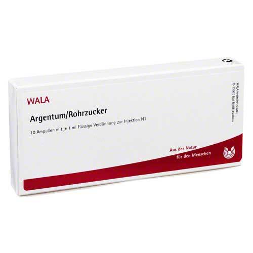 Argentum / Rohrzucker Ampullen - 1