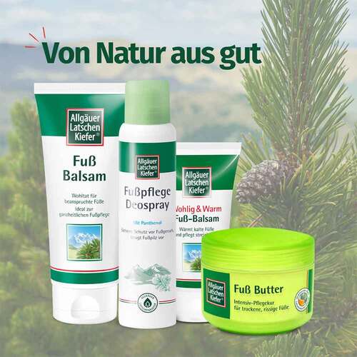 Allg&auml;uer Latschenkiefer Fu&szlig; Butter Creme - 4