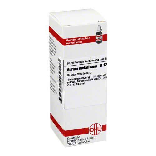 AURUM METALLICUM D 12 Dilution - 1