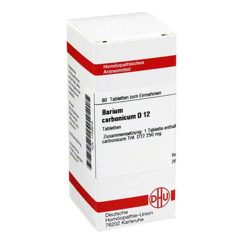 BARIUM CARBONICUM D 12 Tabletten - 1