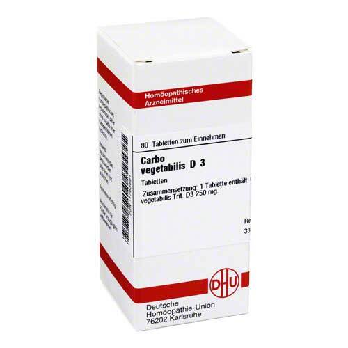 CARBO VEGETABILIS D 3 Tabletten - 1