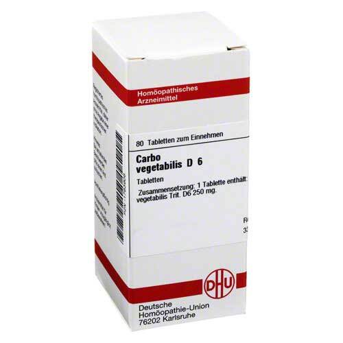 CARBO VEGETABILIS D 6 Tabletten - 1