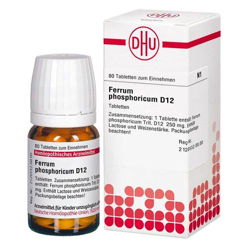 FERRUM PHOSPHORICUM D 12 Tabletten - 1