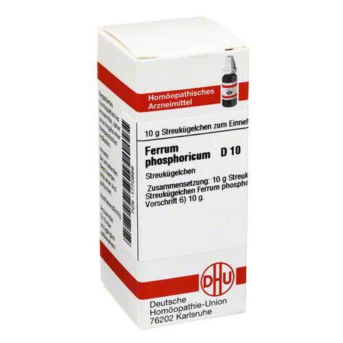 FERRUM PHOSPHORICUM D 10 Globuli - 1