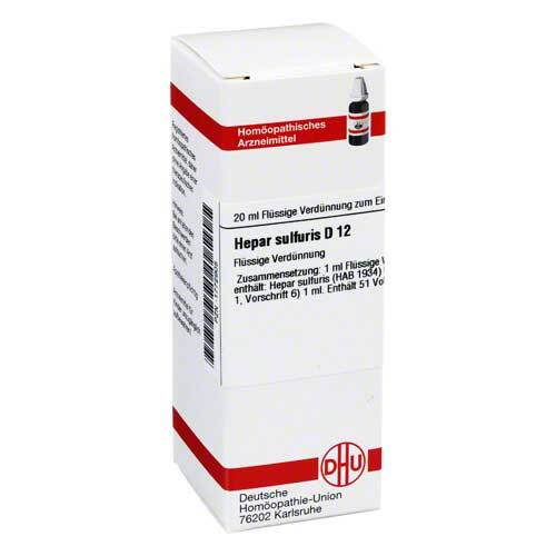 HEPAR SULFURIS D 12 Dilution - 1