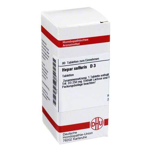 HEPAR SULFURIS D 3 Tabletten - 1