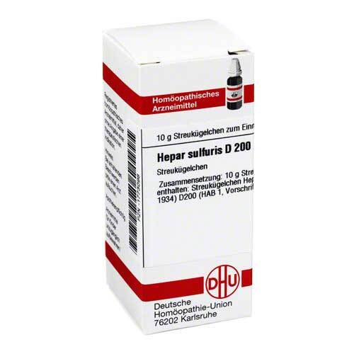 HEPAR SULFURIS D 200 Globuli - 1